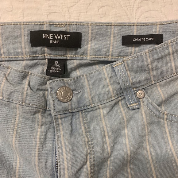 Nine West size 10 Jean capris - Picture 4 of 4